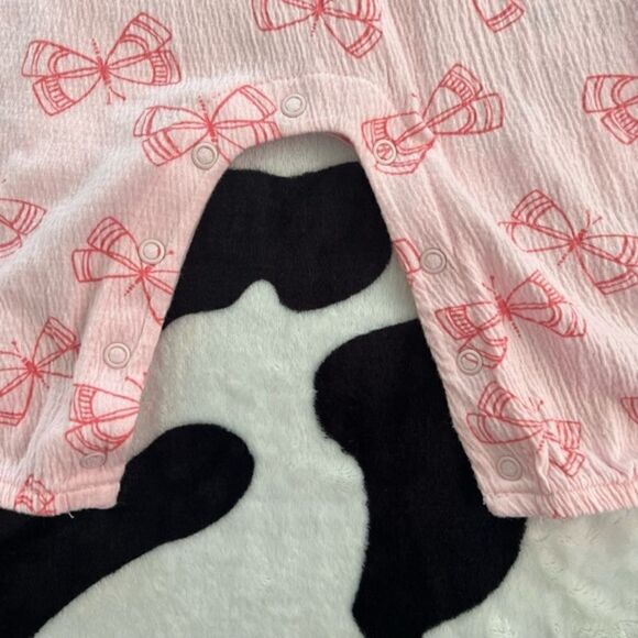 Carter's Baby Girl Pink Butterfly‎ Overall Jumpsuit 6 months - Picture 10 of 12